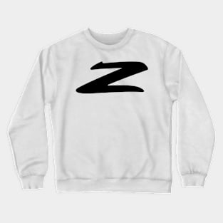 Alphanumeric Elegance Crewneck Sweatshirt